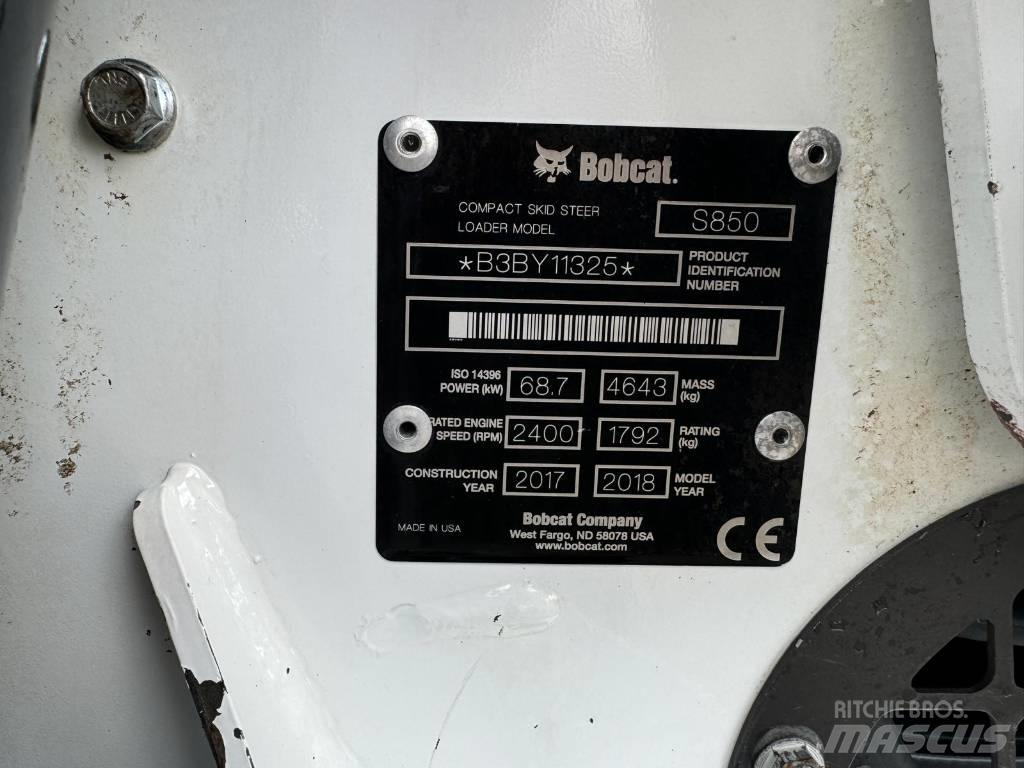 Bobcat S 850 Minilæsser - skridstyret