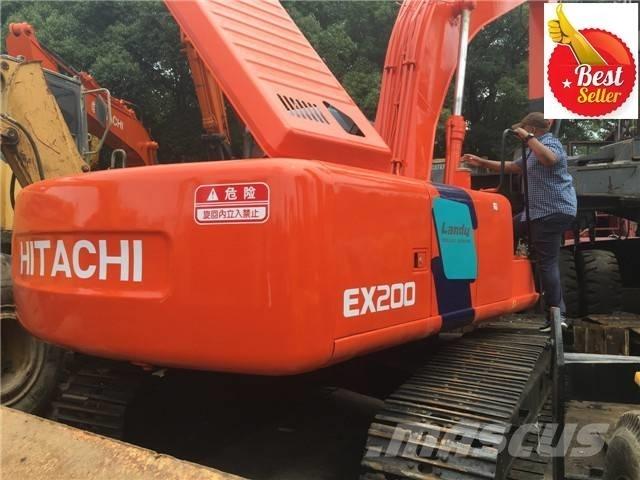 Hitachi EX 200 Gravemaskiner på larvebånd