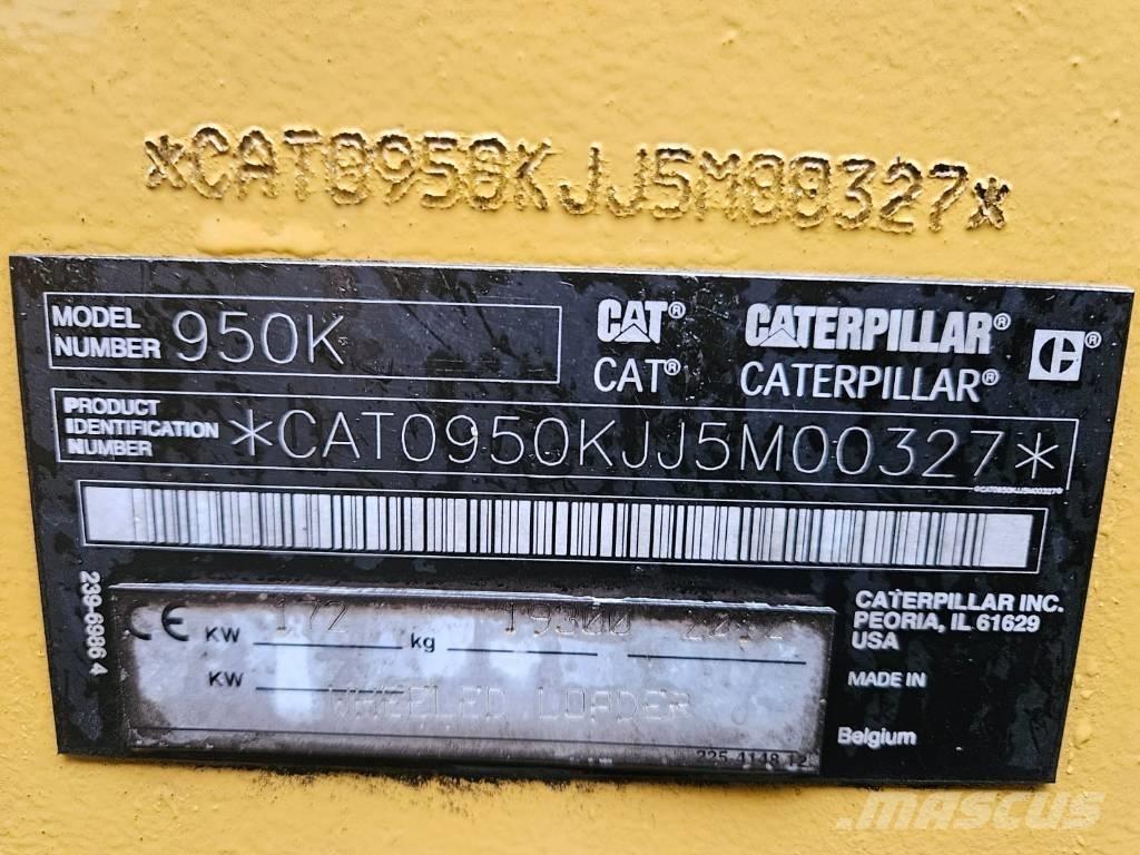 CAT 950 K Læssemaskiner på hjul