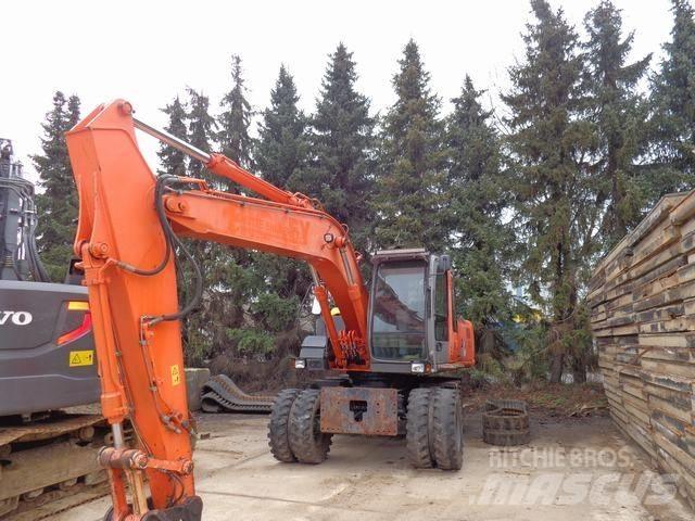 Hitachi ZX 160 W Gravemaskiner på hjul