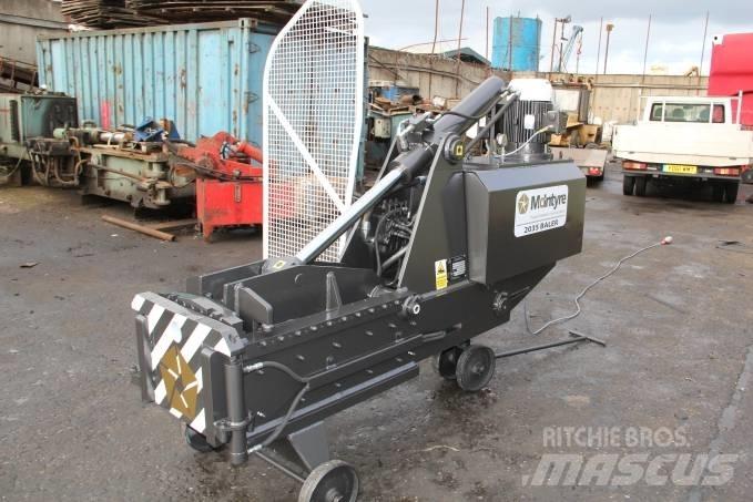 McIntyre Metal Baler Ballepressere til industri