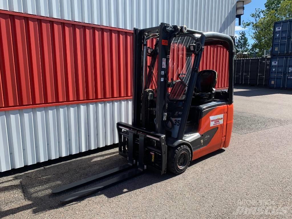 Linde E16H El gaffeltrucks
