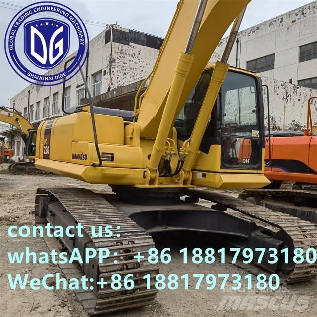 Komatsu PC220-7 Gravemaskiner på larvebånd