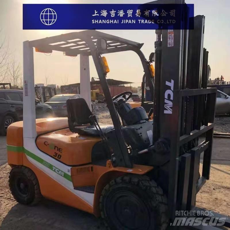 TCM FD 30 Diesel gaffeltrucks