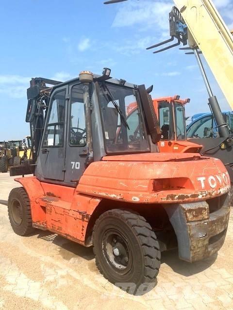 Toyota 5 FD 70 Diesel gaffeltrucks