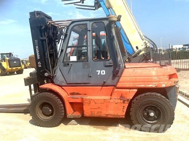 Toyota 5 FD 70 Diesel gaffeltrucks
