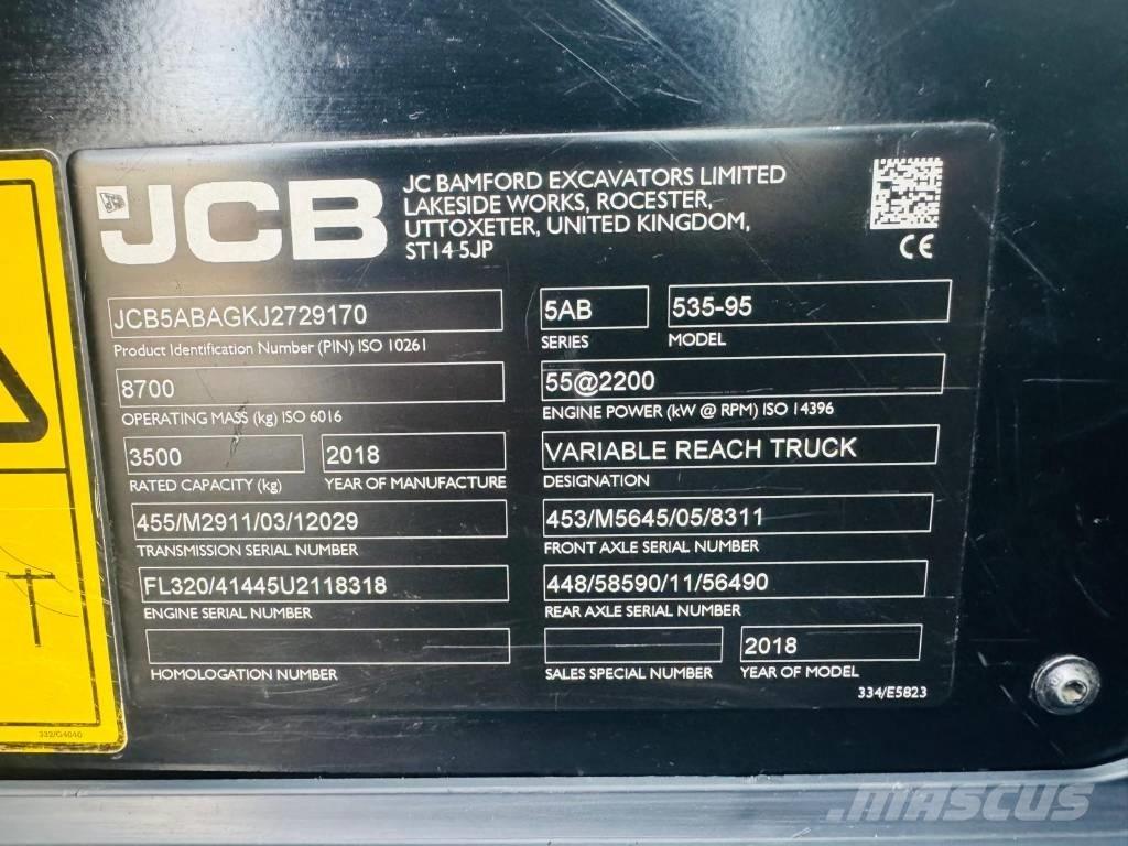 JCB 535-95 Teleskoplæssere