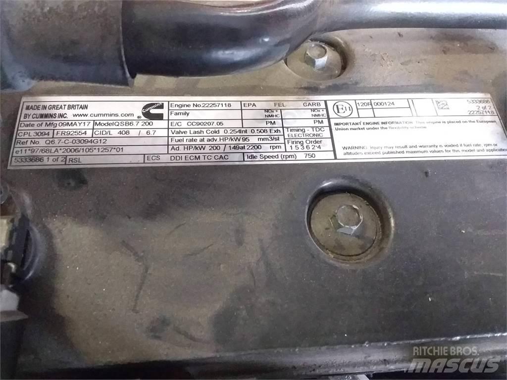 Cummins QSB6.7 Motorer