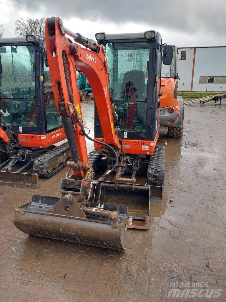 Kubota KX 019-4 Minigravemaskiner