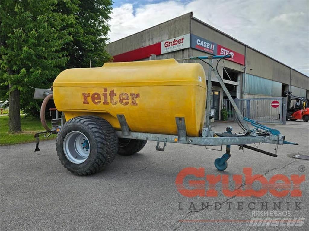 Reiter 8.000 l Gyllevogne/Slamsugere