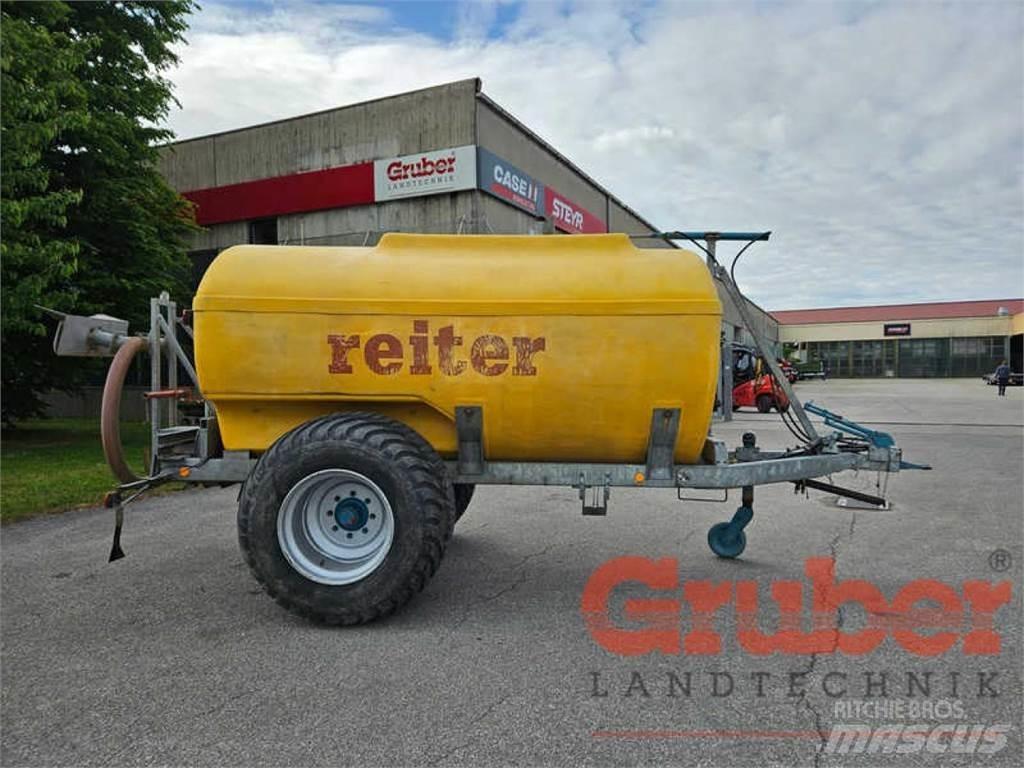 Reiter 8.000 l Gyllevogne/Slamsugere