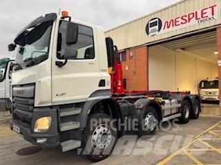 DAF Cf 430 Lastbiler med containerramme / veksellad