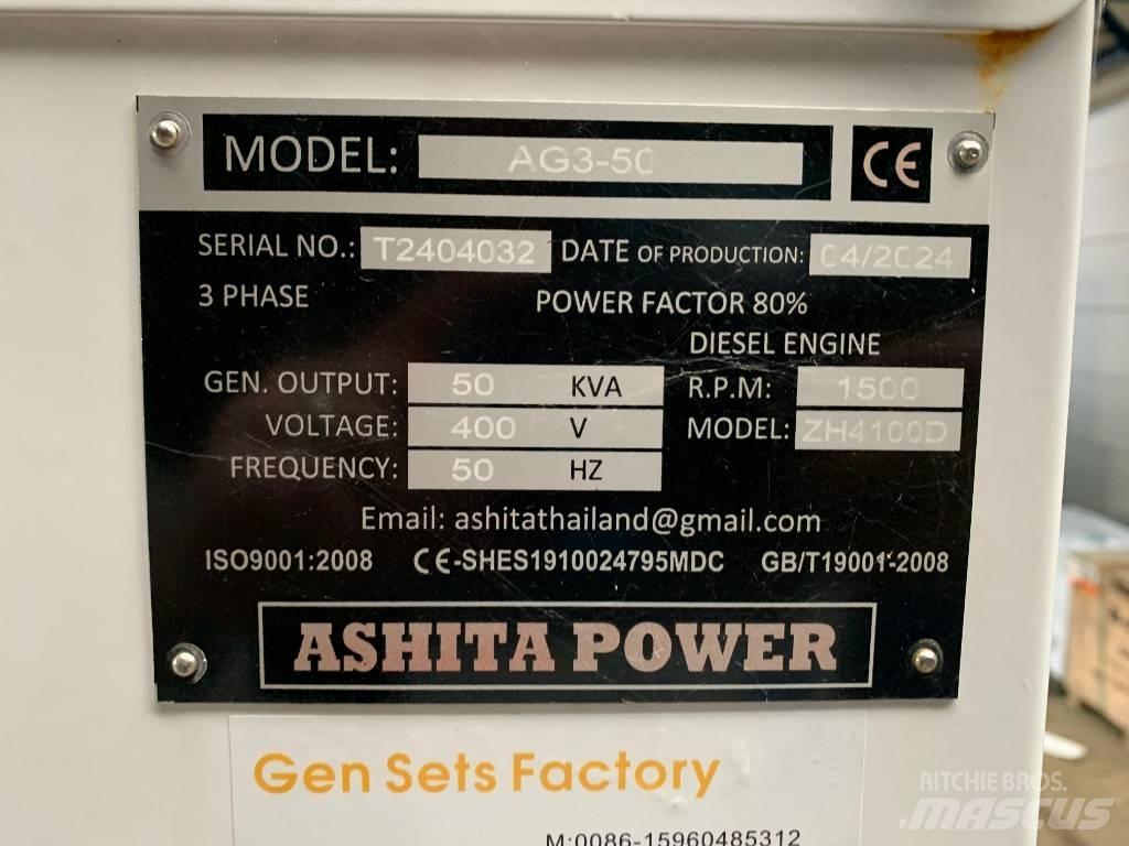 Ashita AG3-50 Dieselgeneratorer