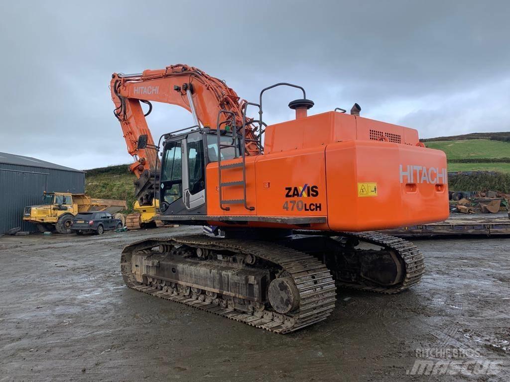  zaxis ZX470LCH-3 Gravemaskiner på larvebånd