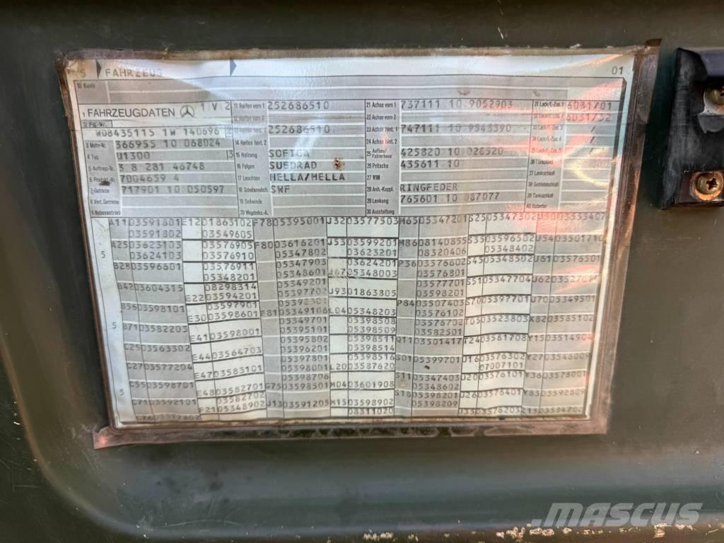 Unimog U1300 Andre lastbiler