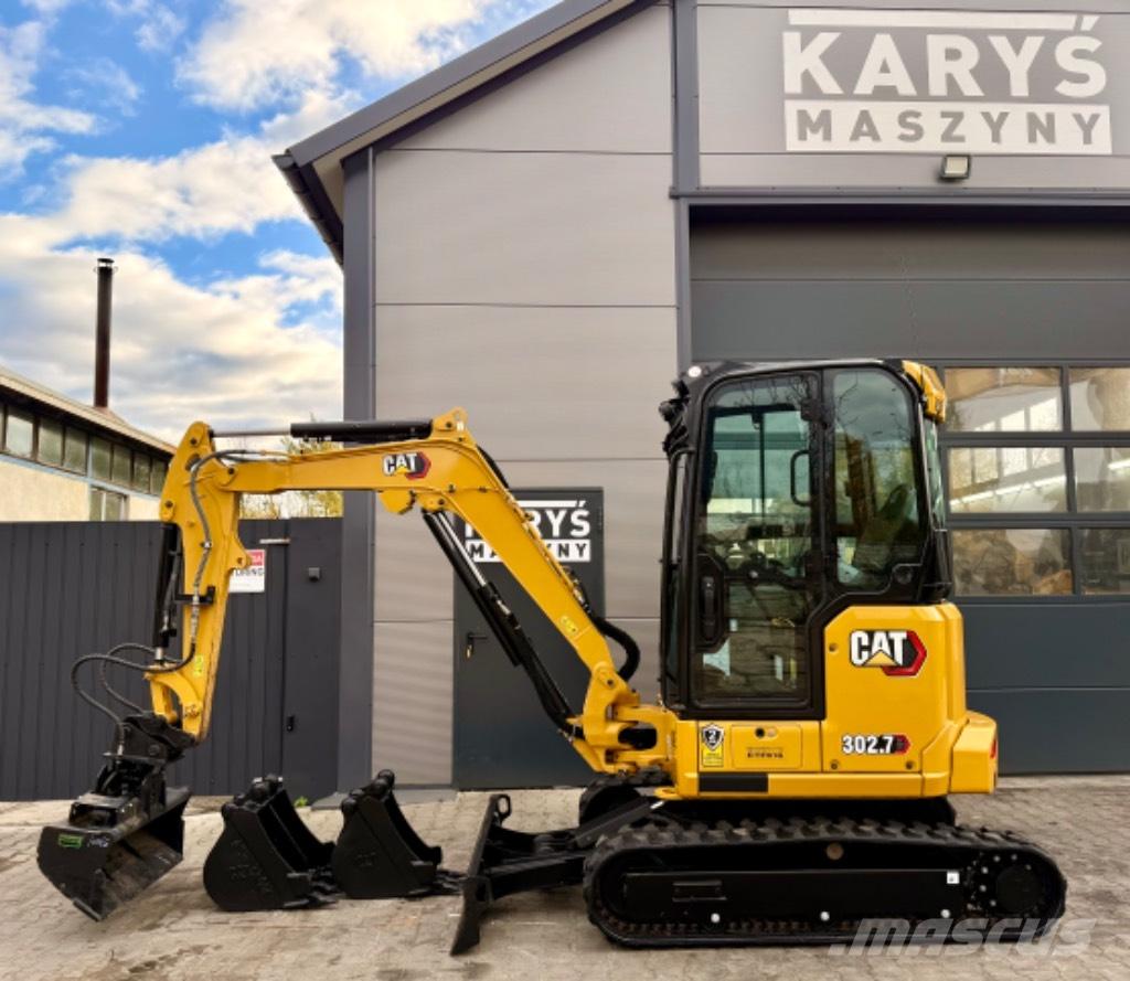 CAT 302.7 CR Minigravemaskiner