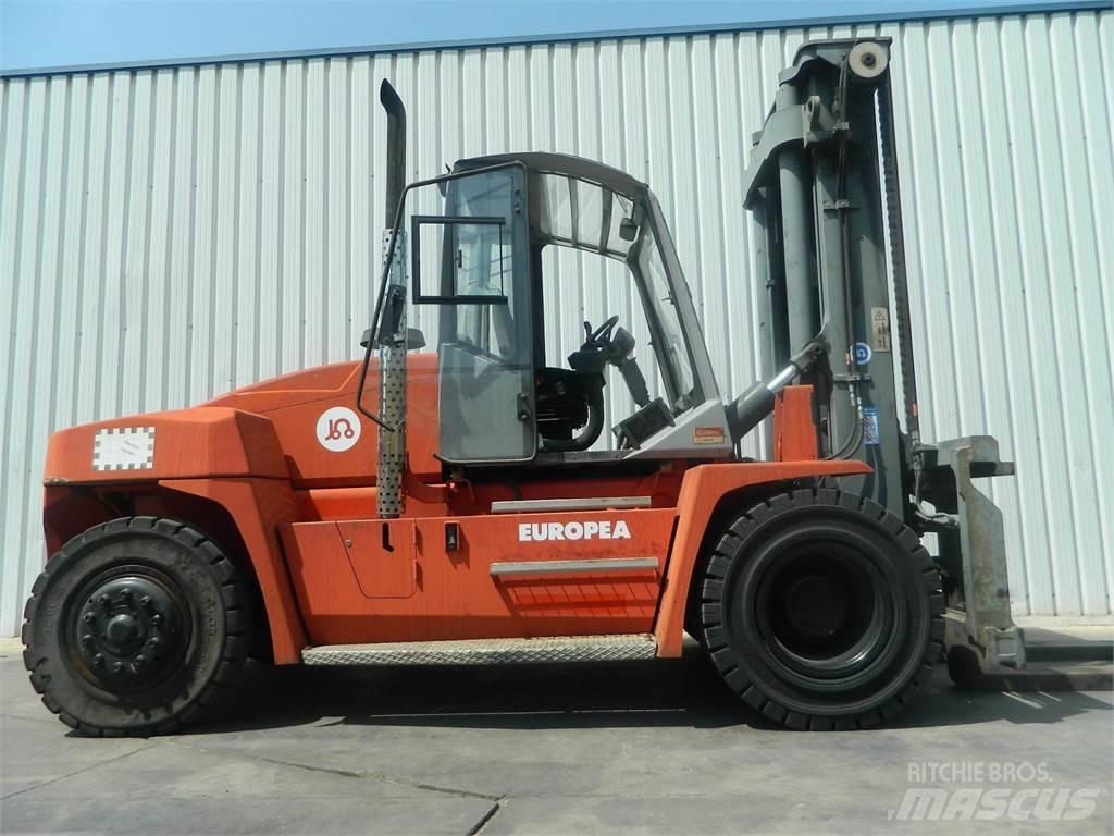 Kalmar DCE100 12 Diesel gaffeltrucks