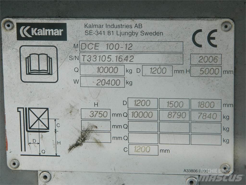 Kalmar DCE100 12 Diesel gaffeltrucks