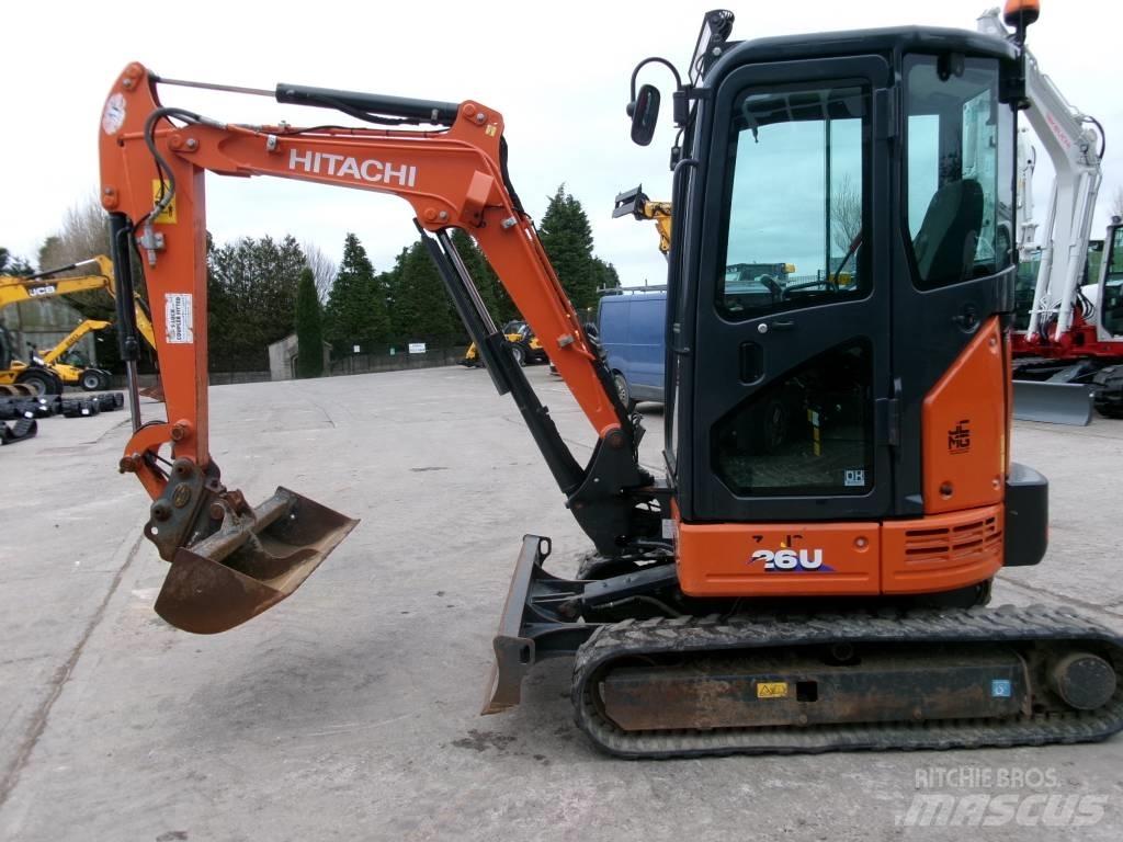 Hitachi 26U Minigravemaskiner