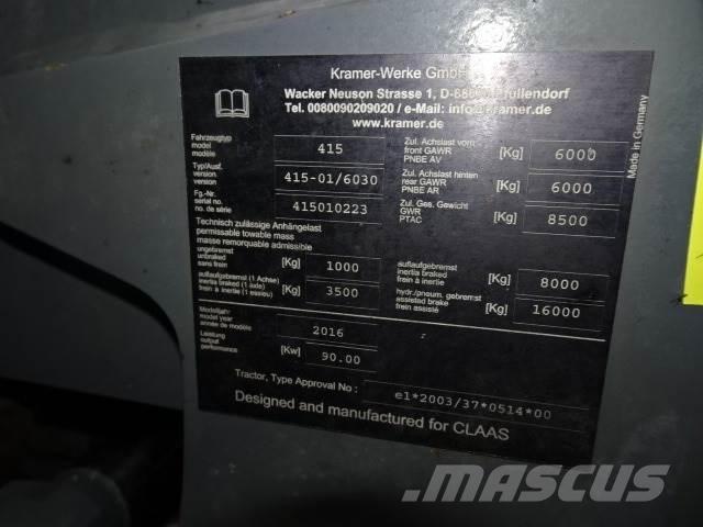 CLAAS 6030 Teleskoplæssere