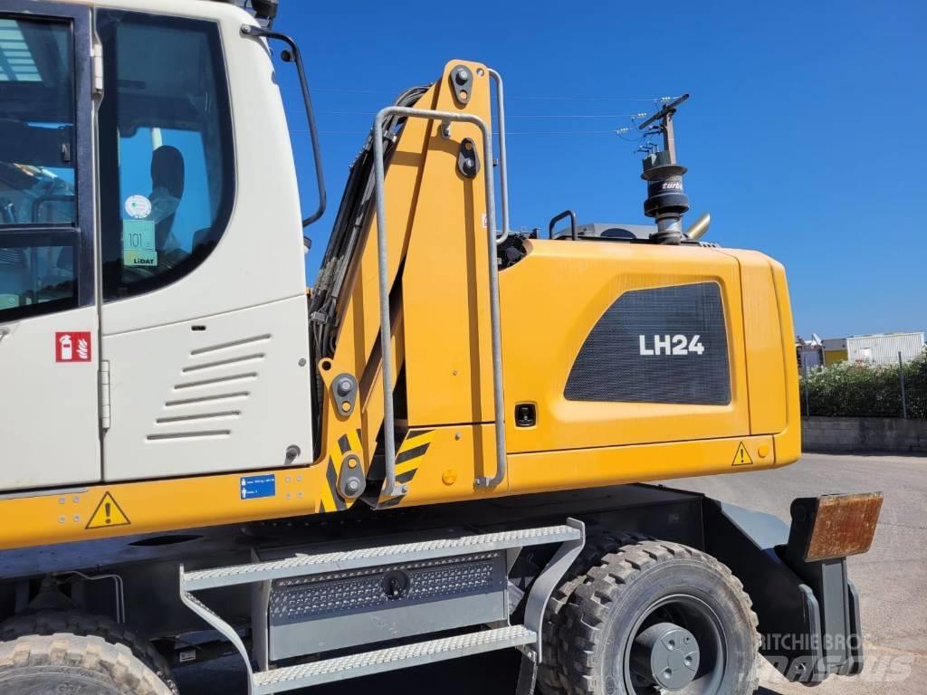 Liebherr LH 24 Gravemaskiner på hjul