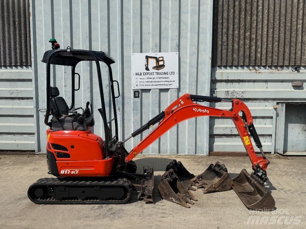 Kubota U 17 Minigravemaskiner