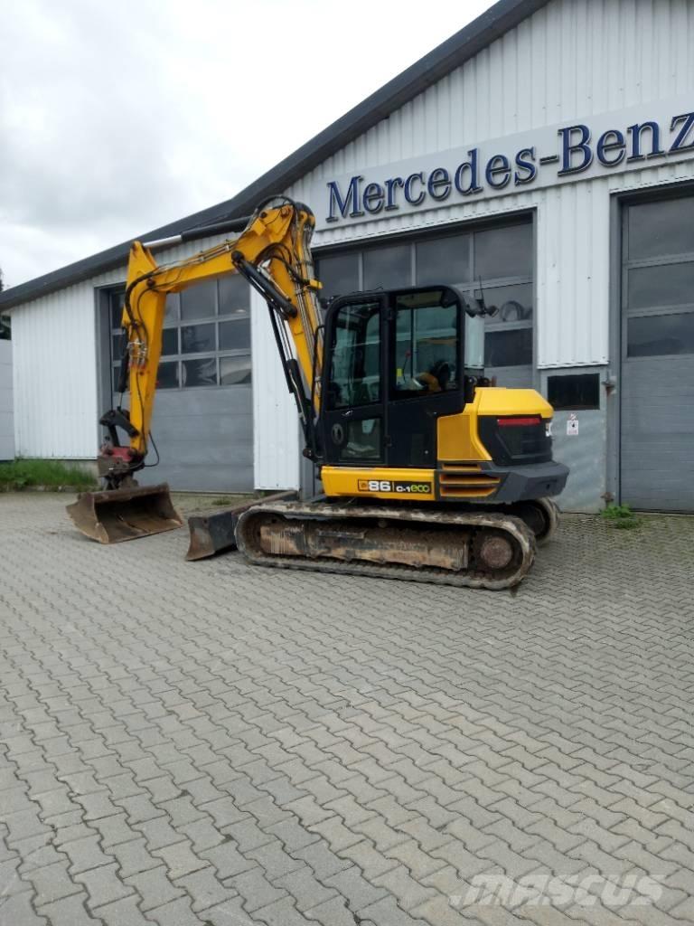 JCB 86C-1 Eco TAB Midi-gravemaskiner 7t - 12t