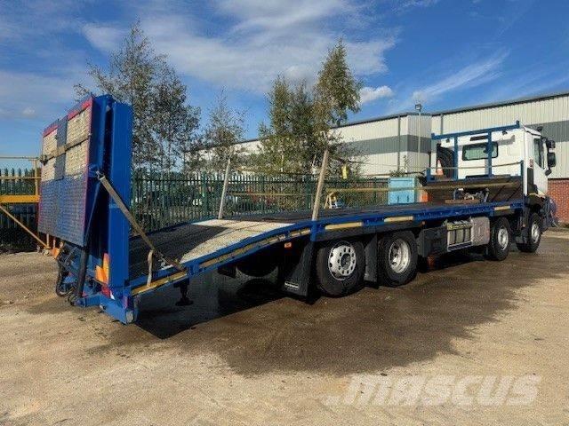Renault C 430 Flatbed lastbiler med spil
