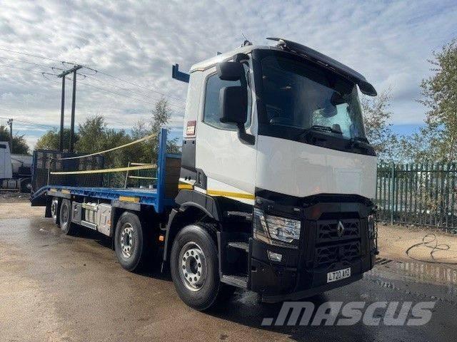 Renault C 430 Flatbed lastbiler med spil