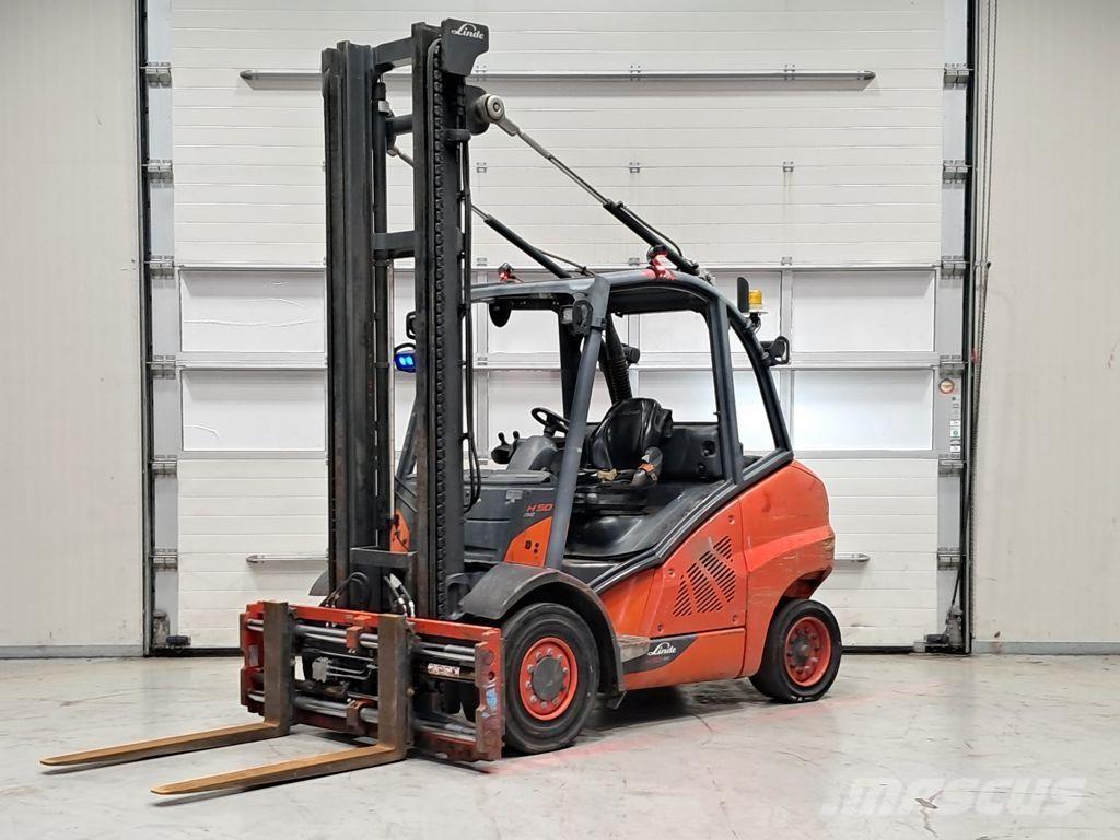 Linde H50D-02 Diesel gaffeltrucks