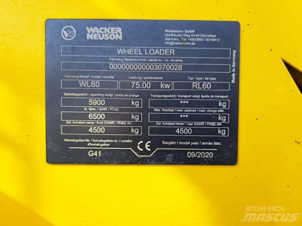 Wacker Neuson WL60 Læssemaskiner på hjul