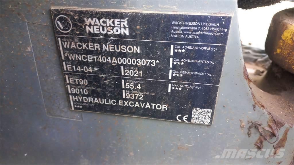 Wacker Neuson ET90 Gravemaskiner på larvebånd