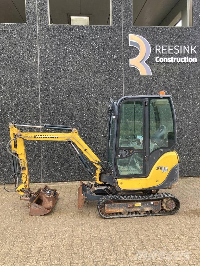 Yanmar SV 18 Minigravemaskiner