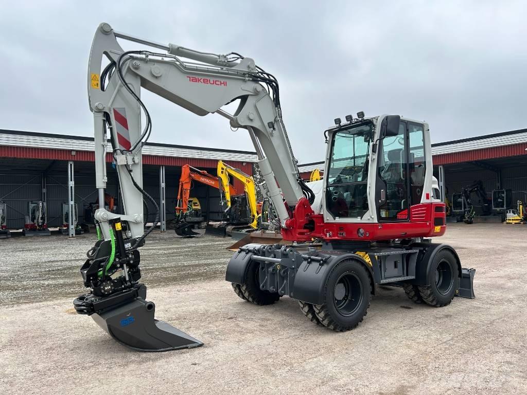 Takeuchi TB395W Gravemaskiner på hjul