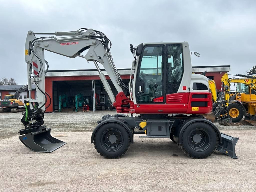 Takeuchi TB395W Gravemaskiner på hjul