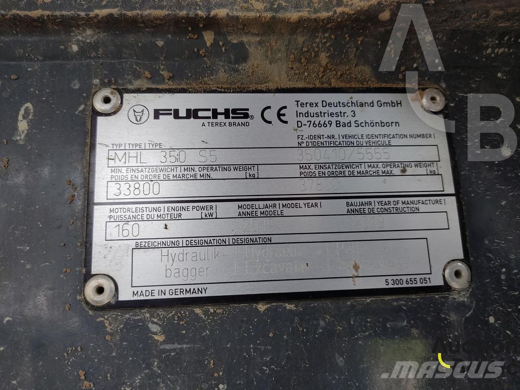 Fuchs MHL 350 Materialehåndteringsmaskiner