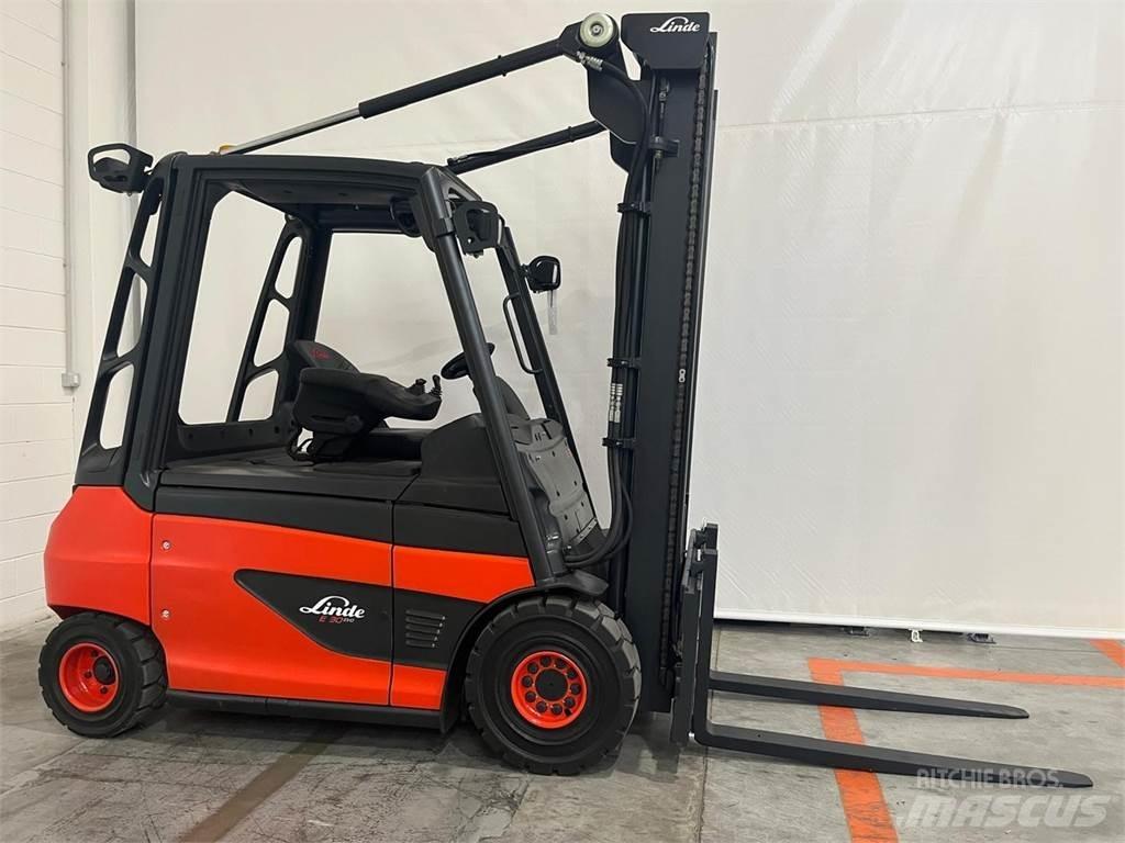 Linde E30-01 El gaffeltrucks