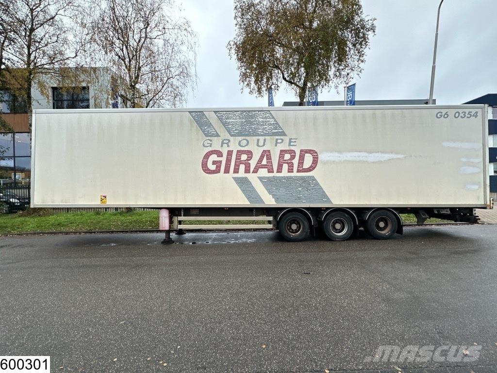 Samro gesloten bak Semi-trailer med fast kasse
