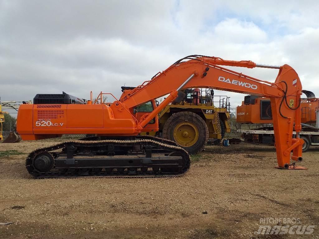 Daewoo 520 LC Gravemaskiner på larvebånd