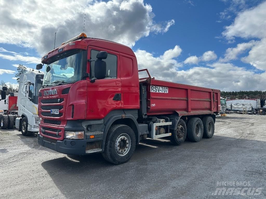Scania R560 8x4 Lastbiler med tip