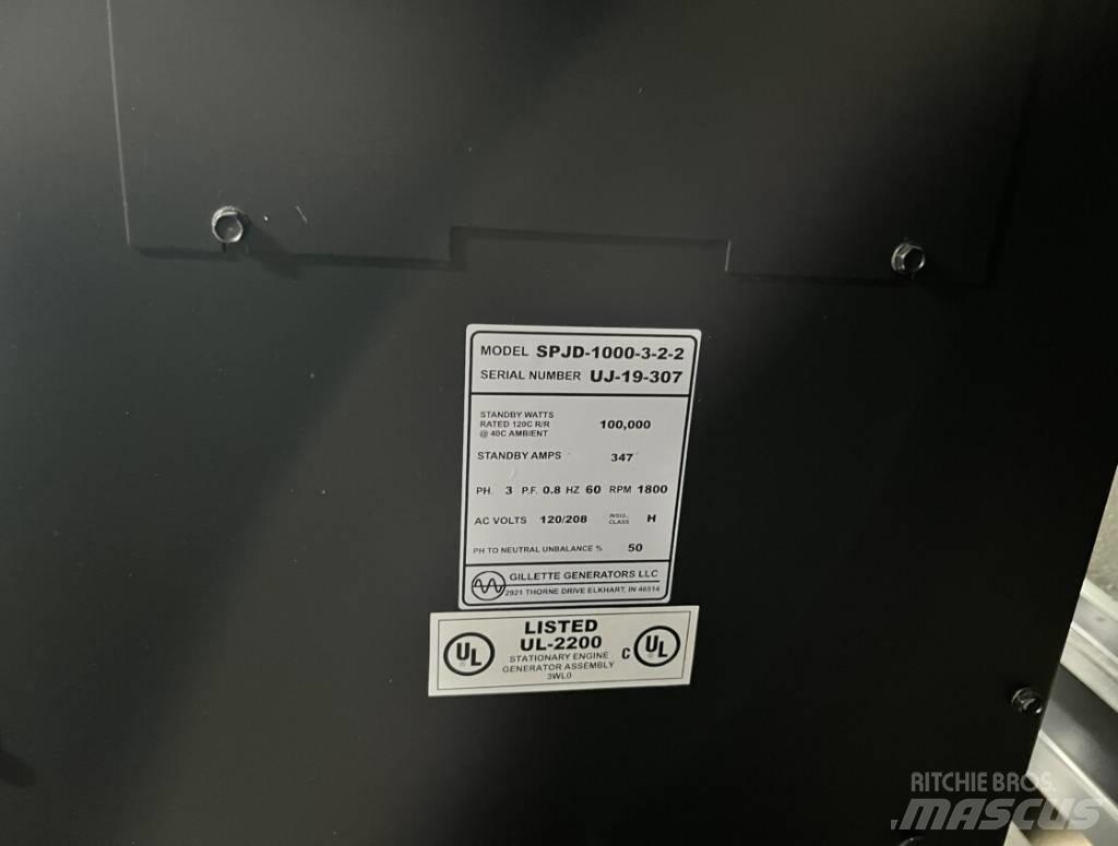  GILLETTE  SPJD-1000 Dieselgeneratorer
