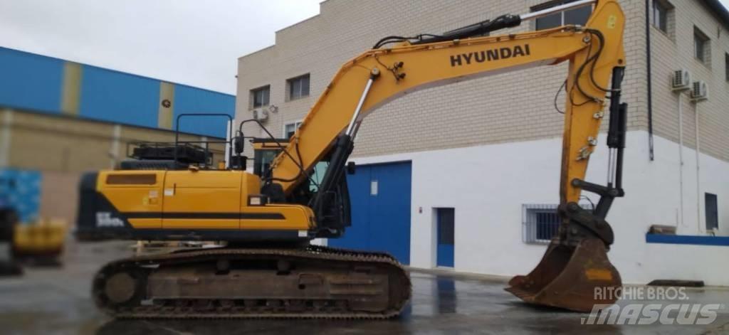 Hyundai HX 300 L Gravemaskiner på larvebånd