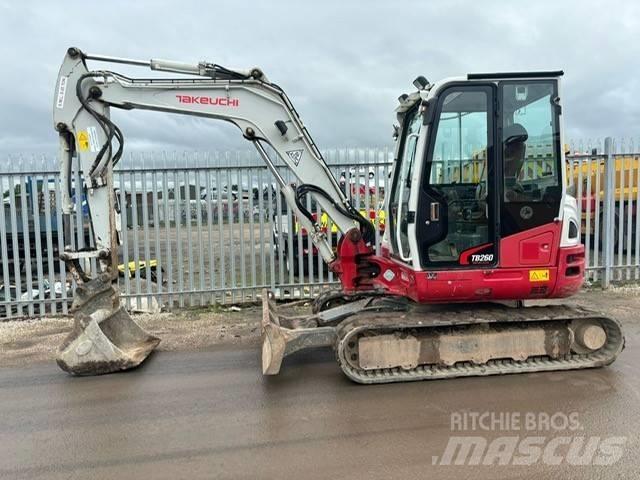 Takeuchi TB260 Minigravemaskiner