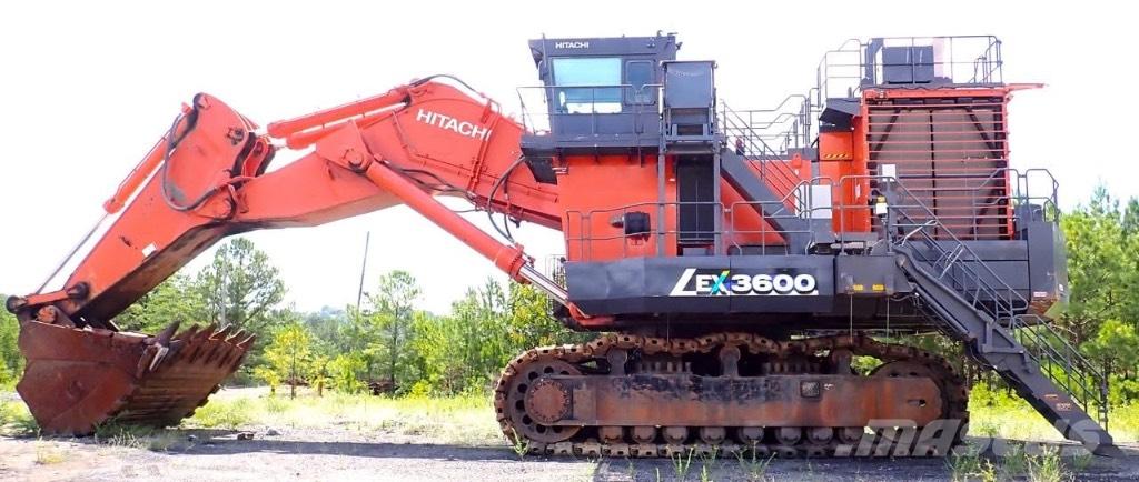 Komatsu EX 3600-7B Gravemaskiner med frontskovl