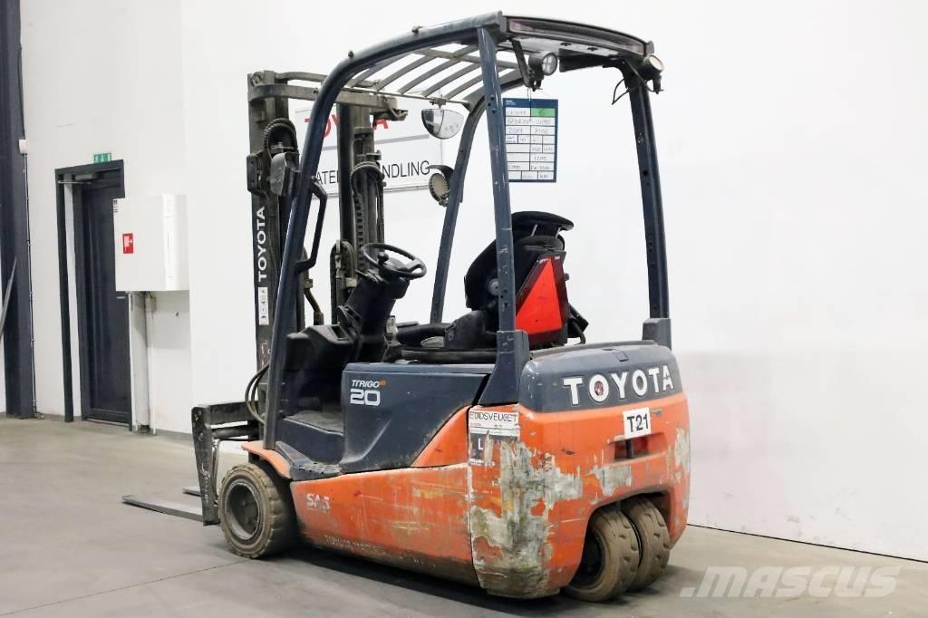 Toyota 8 FBE 20 T El gaffeltrucks