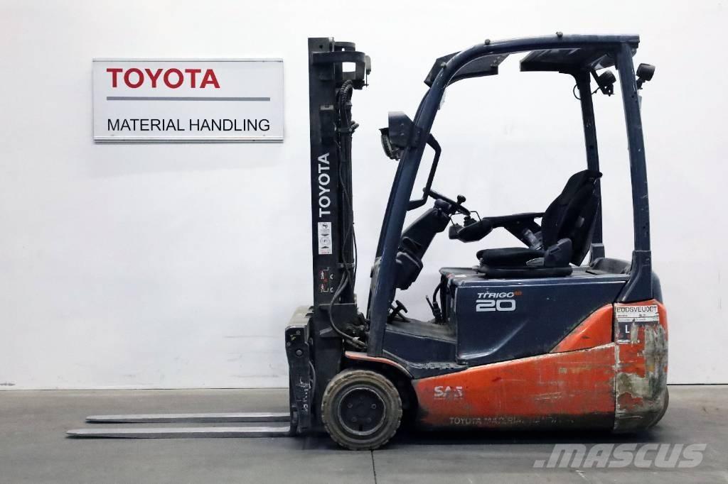 Toyota 8 FBE 20 T El gaffeltrucks