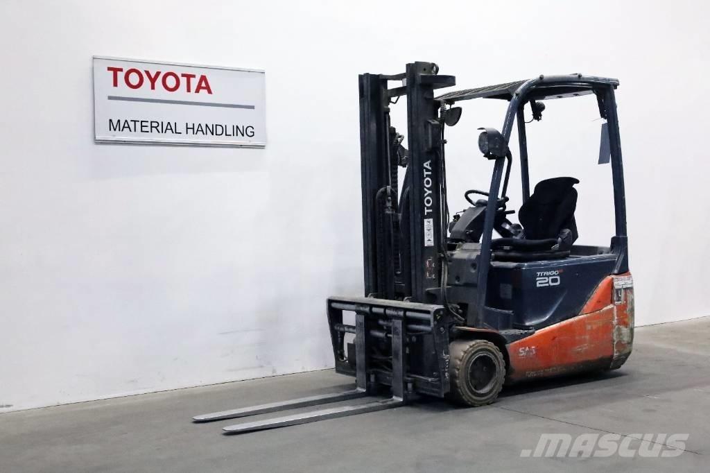 Toyota 8 FBE 20 T El gaffeltrucks