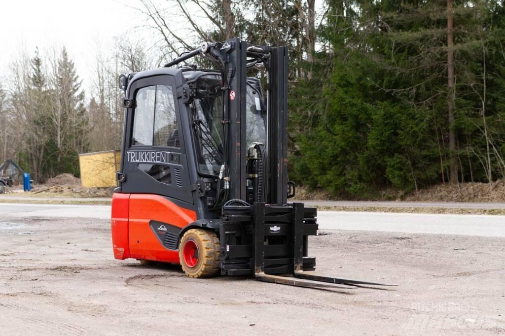 Linde E20L-02 El gaffeltrucks