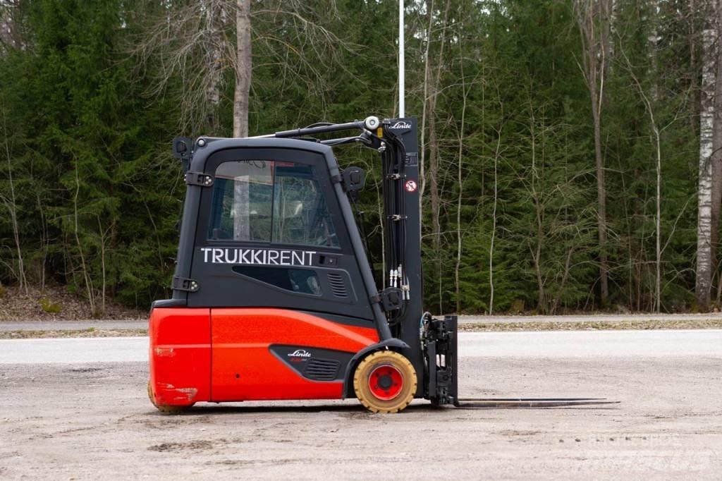 Linde E20L-02 El gaffeltrucks