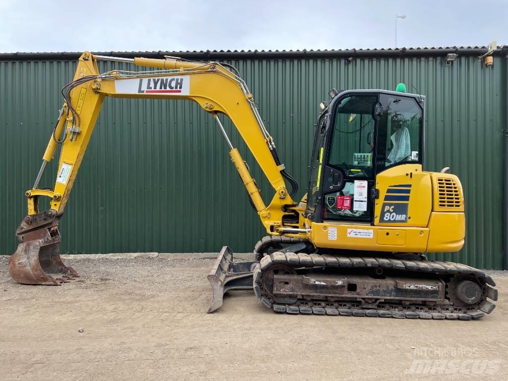 Komatsu PC 80 MR-5E0 Midi-gravemaskiner 7t - 12t